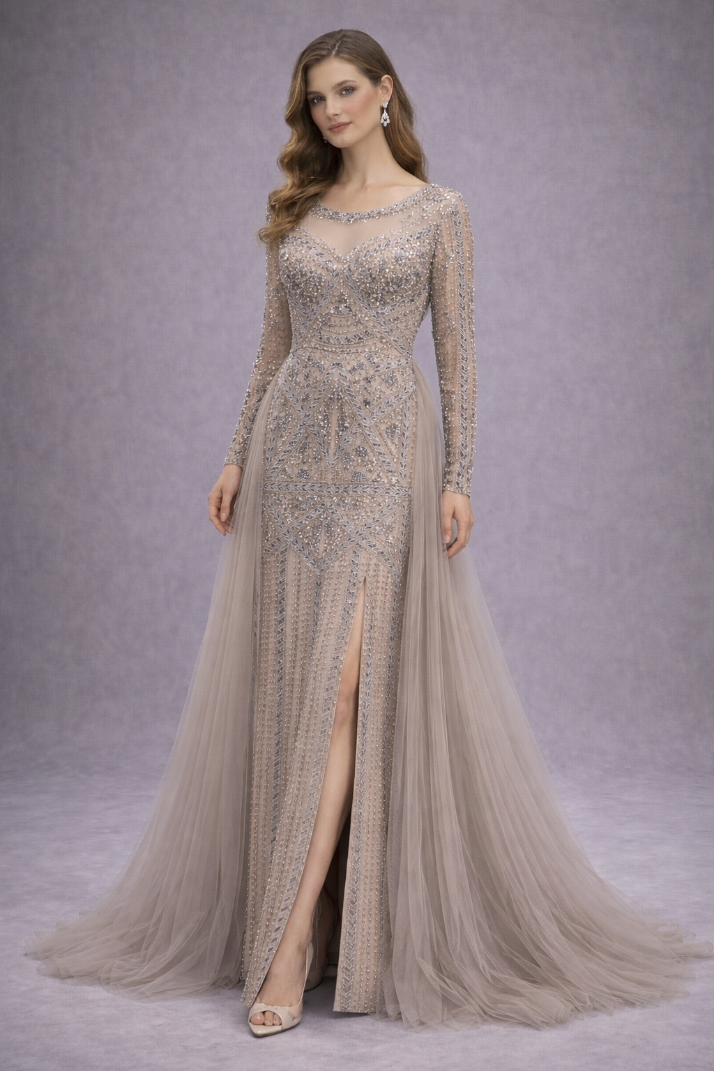 Elegant Couture Evening Gown