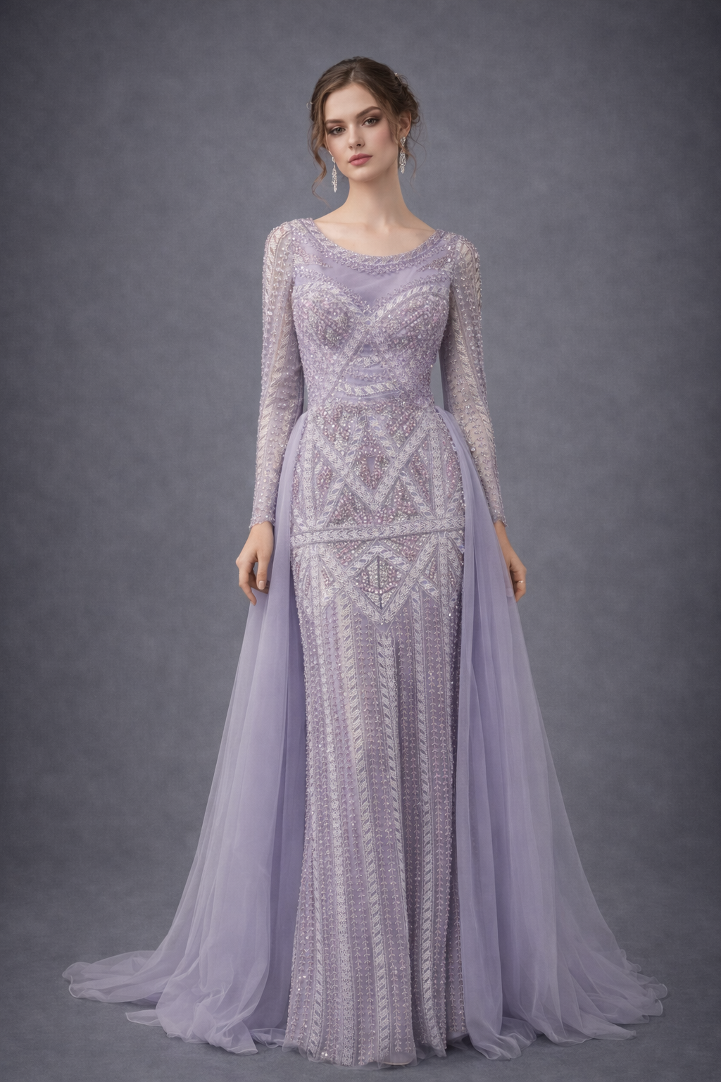Elegant Couture Evening Gown