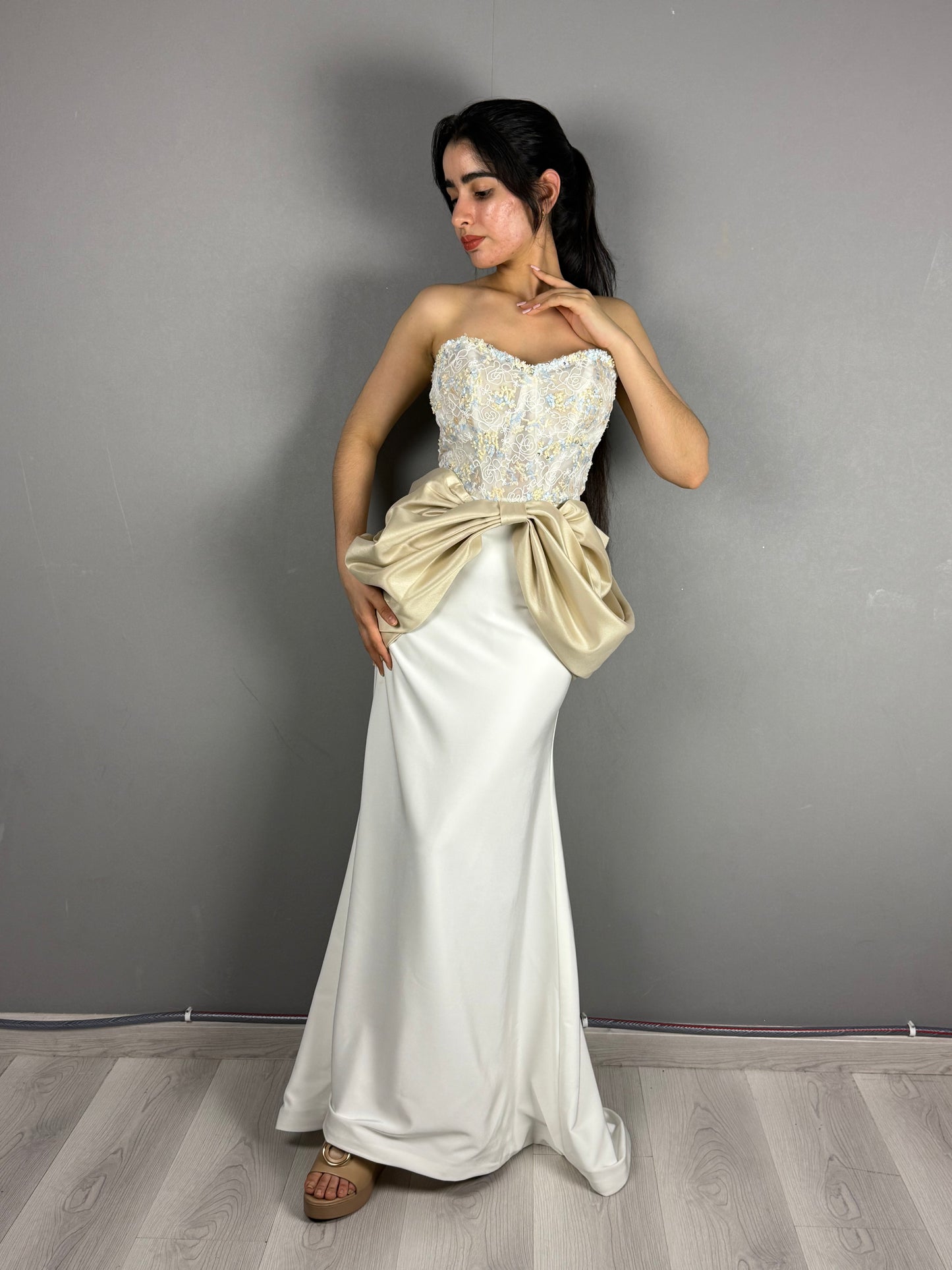 Timeless Embellished Bridal Gown