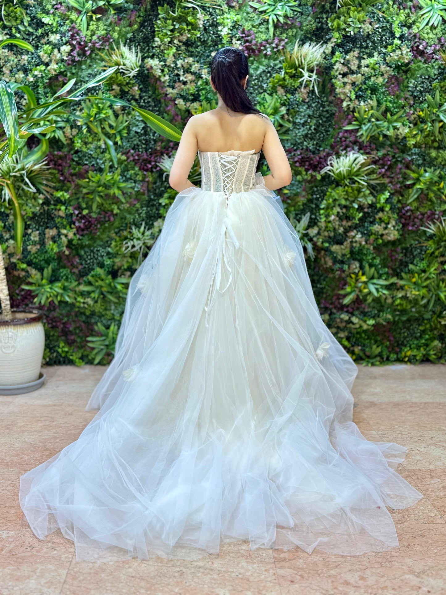 Elegant Corset Bridal Gown