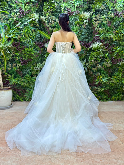 Elegant Corset Bridal Gown
