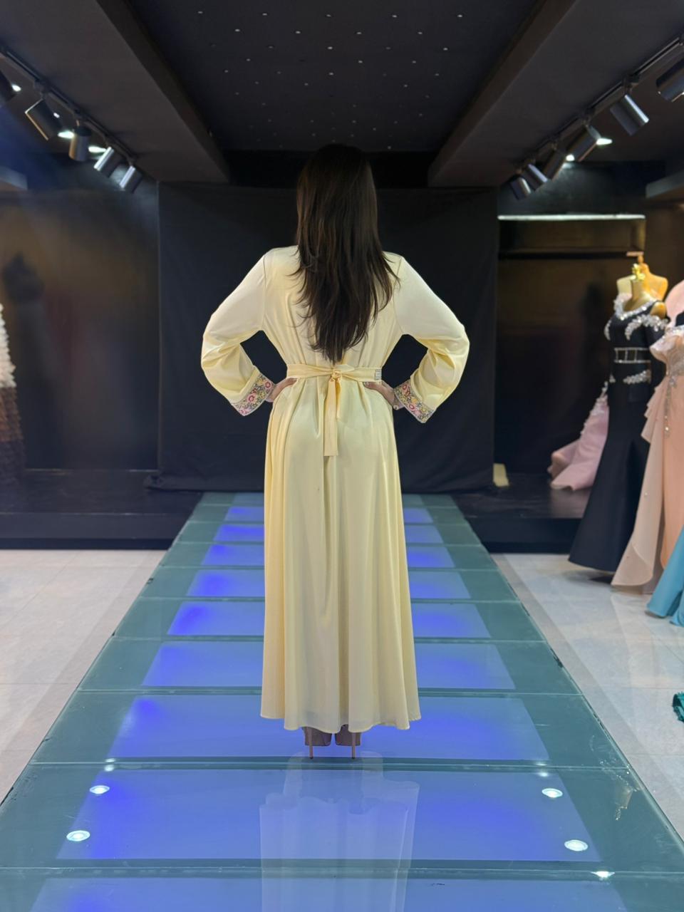 Light Yellow Kaftan